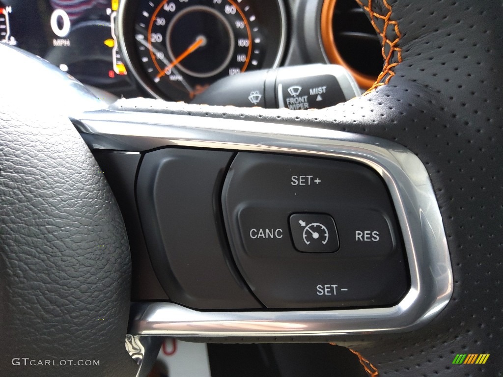 2023 Jeep Gladiator Mojave 4x4 Black Steering Wheel Photo #145742682