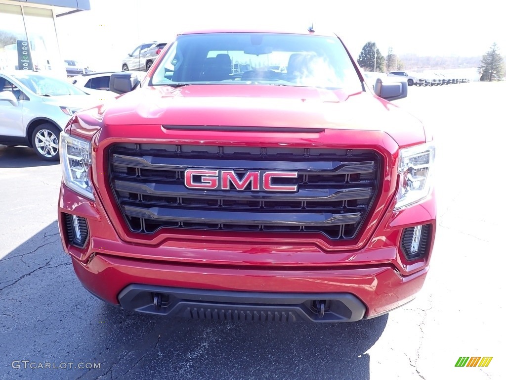 2019 Sierra 1500 Elevation Double Cab 4WD - Red Quartz Tintcoat / Jet Black photo #11