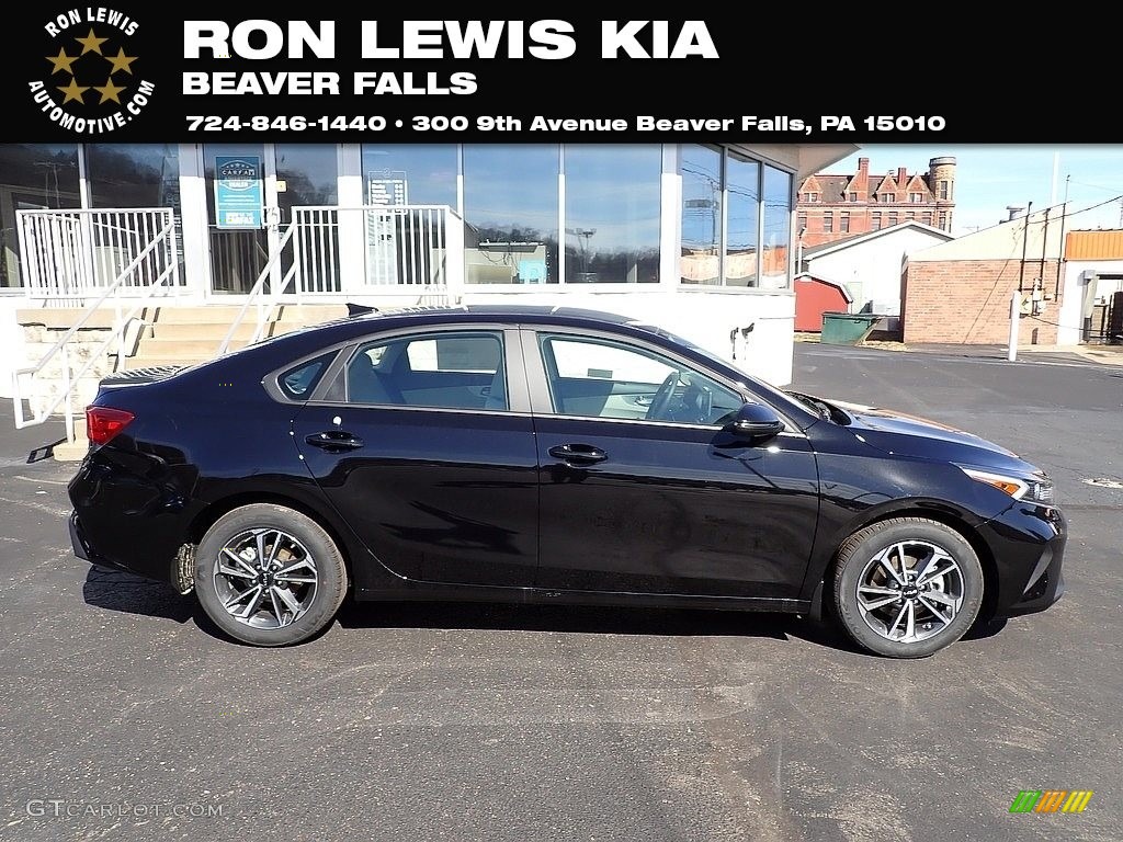 2023 Forte LXS - Aurora Black / Black photo #1