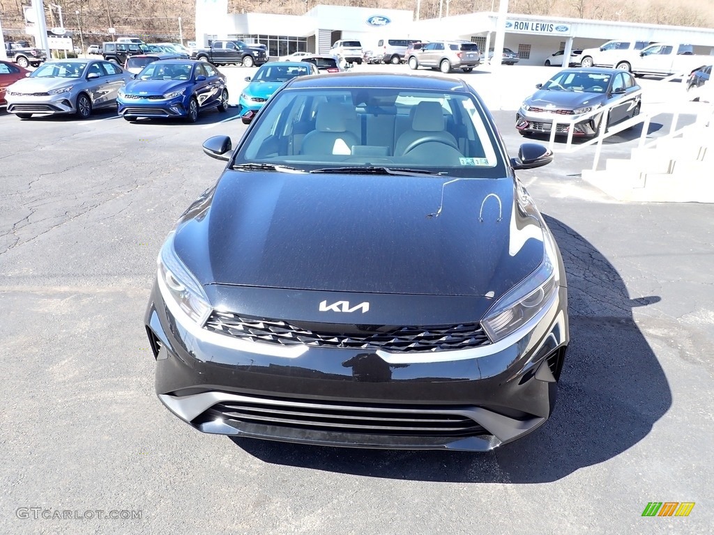 2023 Forte LXS - Aurora Black / Black photo #3