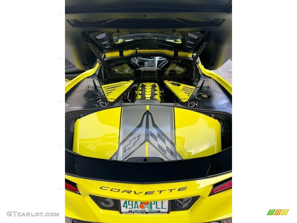Accelerate Yellow Metallic 2022 Chevrolet Corvette IMSA GTLM Championship C8.R Edition Exterior Photo #145743921