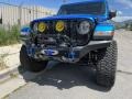 2022 Hydro Blue Pearl Jeep Gladiator Willys 4x4  photo #2