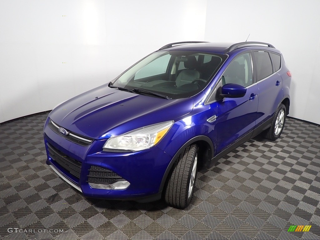 2014 Escape SE 1.6L EcoBoost - Deep Impact Blue / Charcoal Black photo #10