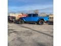 2022 Hydro Blue Pearl Jeep Gladiator Willys 4x4  photo #4