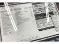  2023 EQB 250 Window Sticker