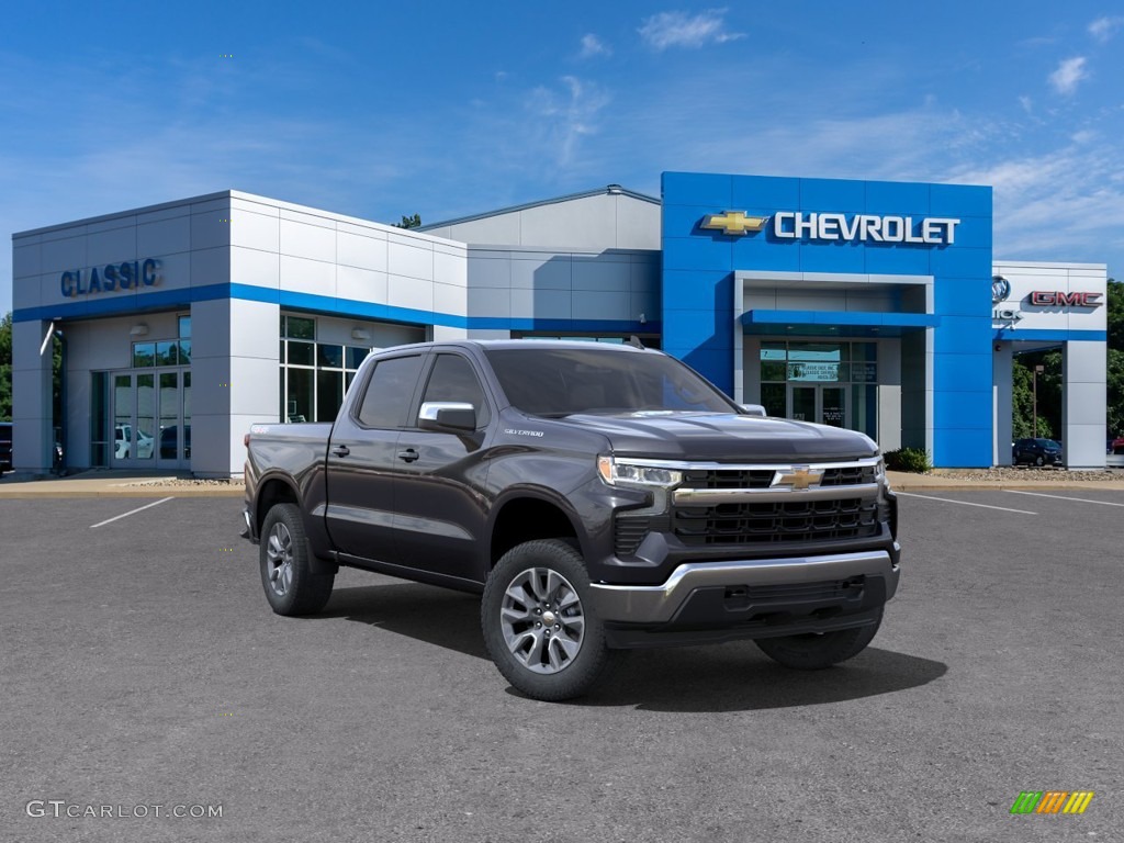 2023 Silverado 1500 LT Crew Cab 4x4 - Dark Ash Metallic / Jet Black photo #20