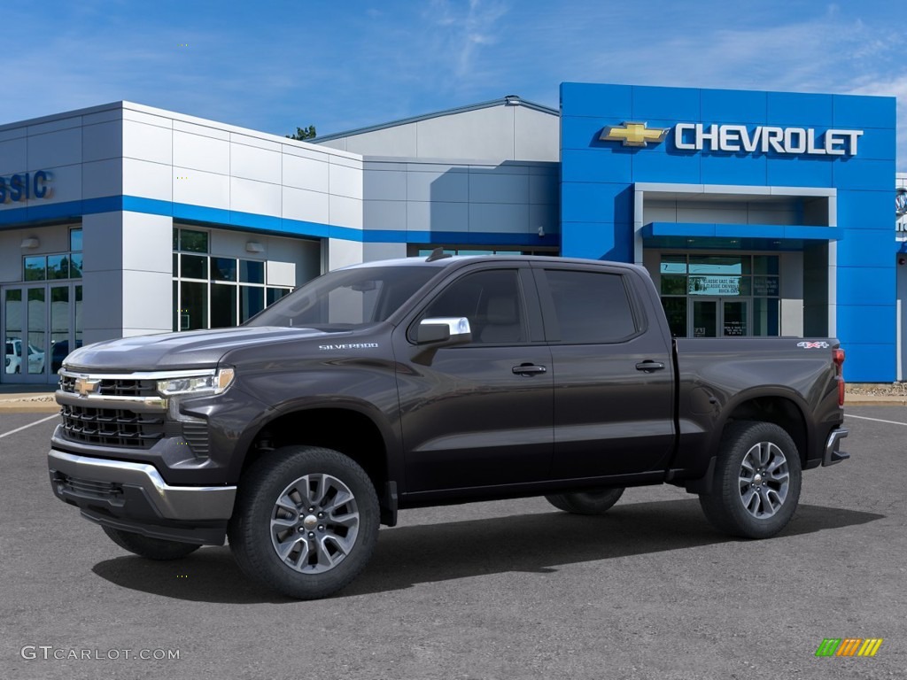 2023 Silverado 1500 LT Crew Cab 4x4 - Dark Ash Metallic / Jet Black photo #21