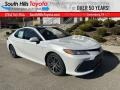 2023 Wind Chill Pearl Toyota Camry XLE AWD  photo #1