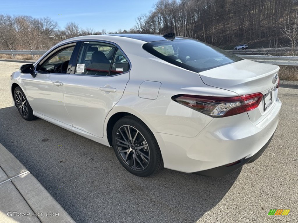 2023 Camry XLE AWD - Wind Chill Pearl / Black photo #2