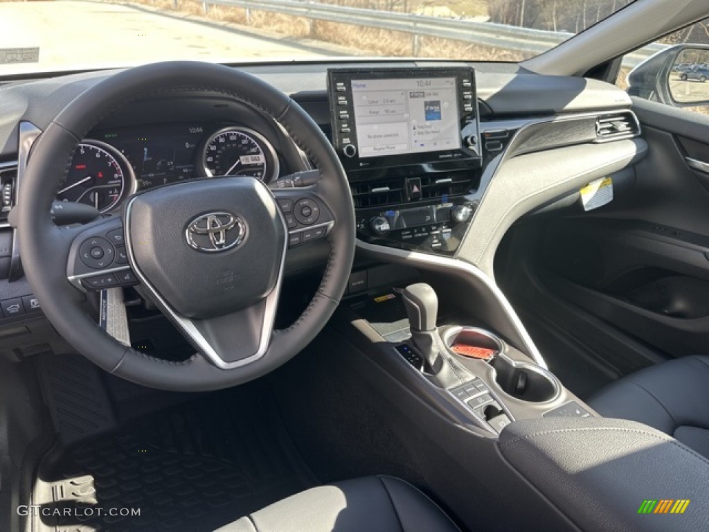 2023 Camry XLE AWD - Wind Chill Pearl / Black photo #3