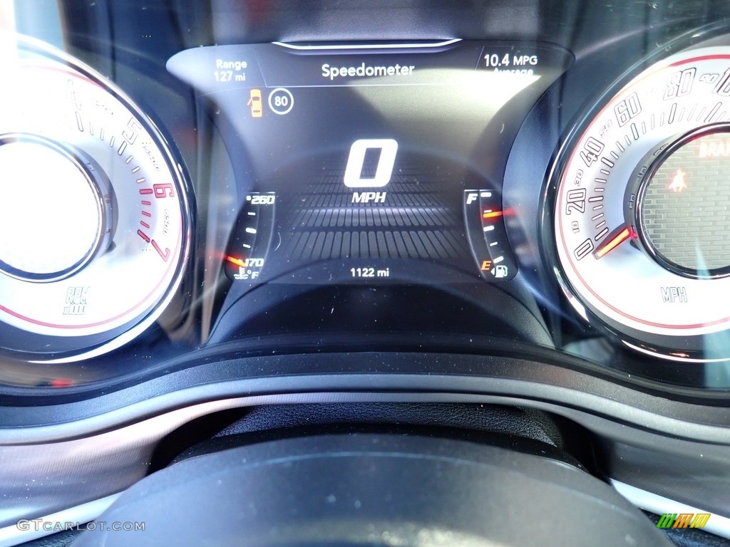 2021 Dodge Challenger R/T Scat Pack Widebody Gauges Photo #145747408