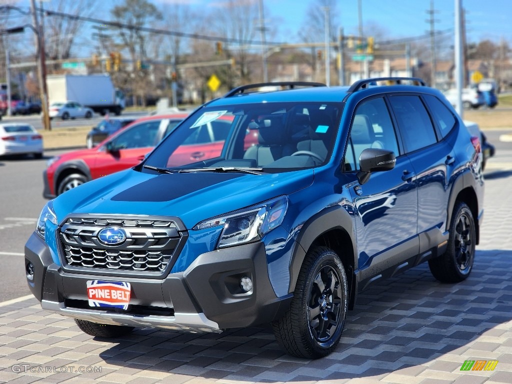 Geyser Blue Subaru Forester
