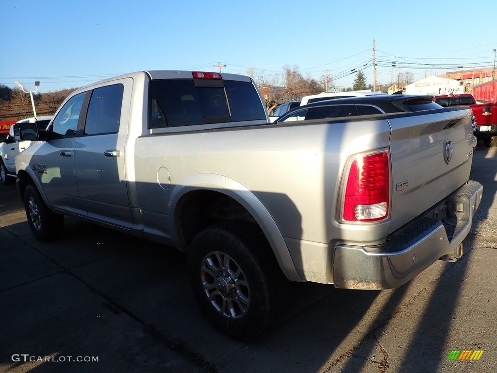 2017 2500 Laramie Crew Cab 4x4 - Bright Silver Metallic / Black photo #2