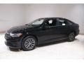 2021 Black Uni Volkswagen Jetta S  photo #3