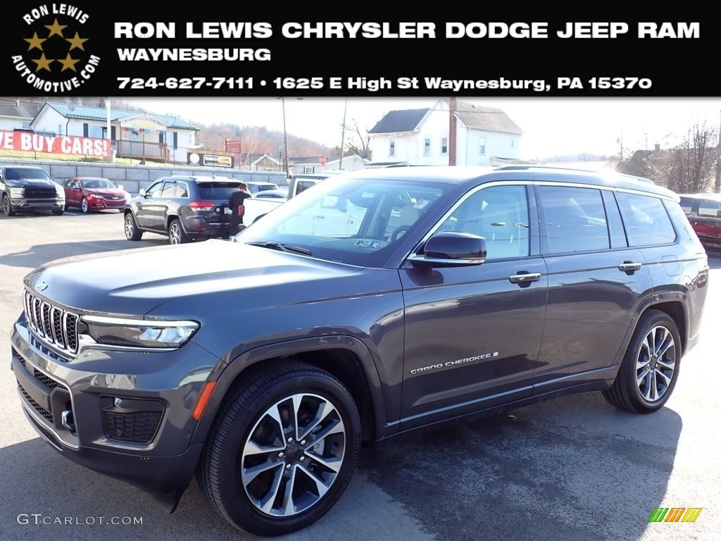 2023 Grand Cherokee L Overland 4x4 - Baltic Gray Metallic / Steel Gray/Global Black photo #1