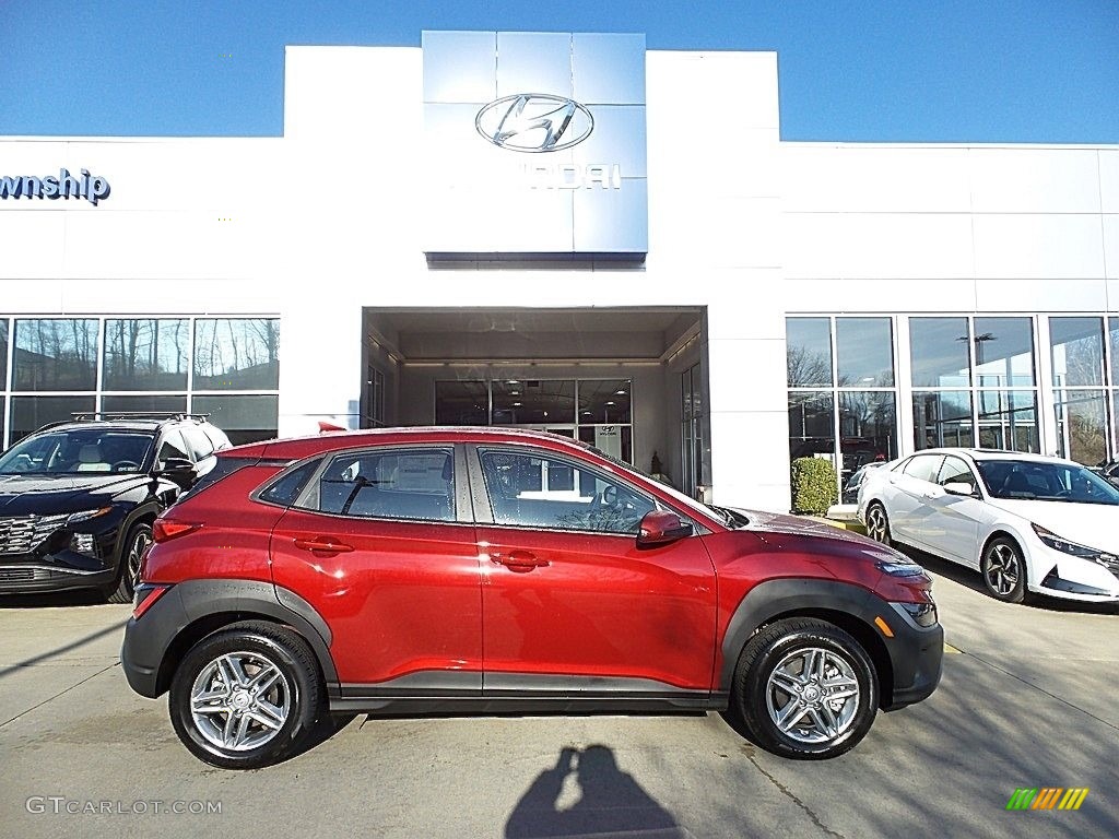 Ultimate Red 2023 Hyundai Kona SE AWD Exterior Photo #145748770