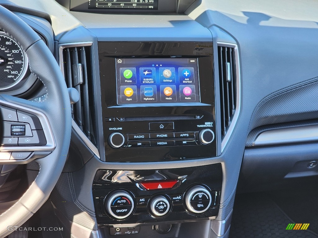 2023 Forester Premium - Autumn Green Metallic / Gray photo #10