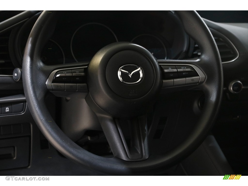 2020 MAZDA3 Sedan - Deep Crystal Blue Mica / Black photo #7