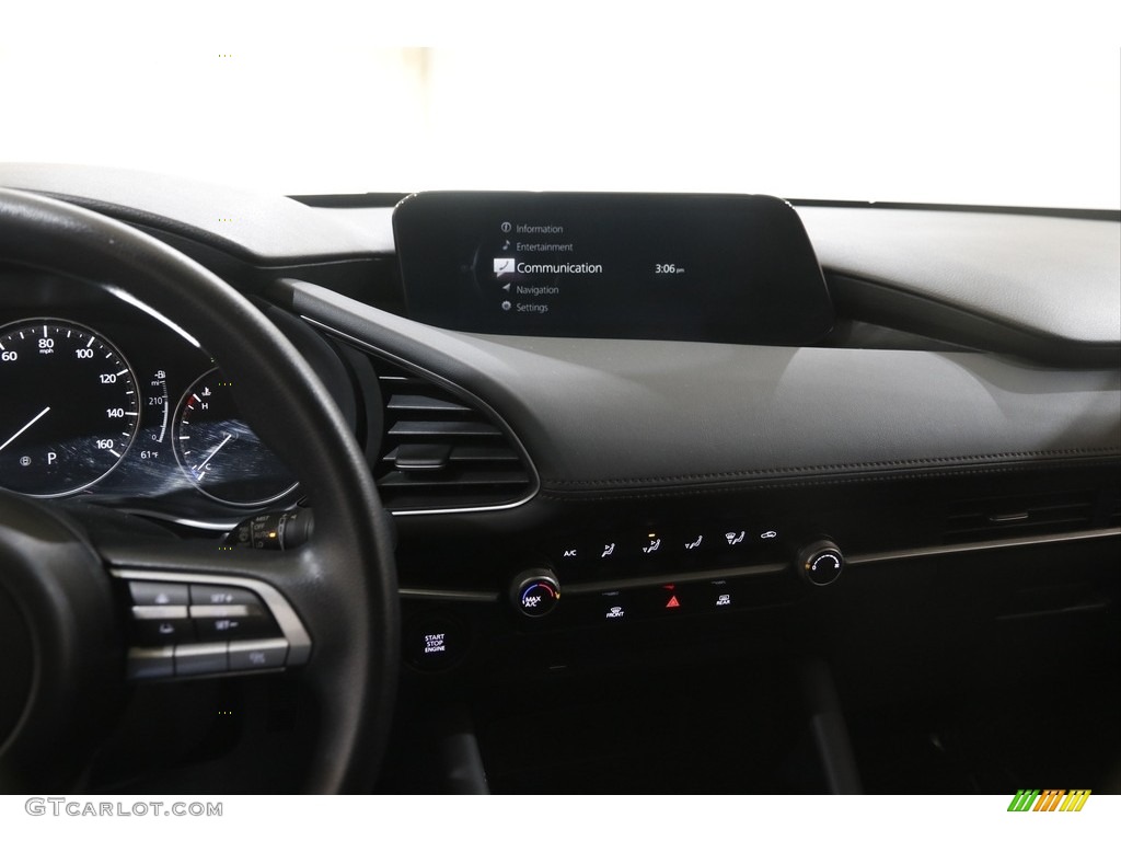 2020 MAZDA3 Sedan - Deep Crystal Blue Mica / Black photo #9