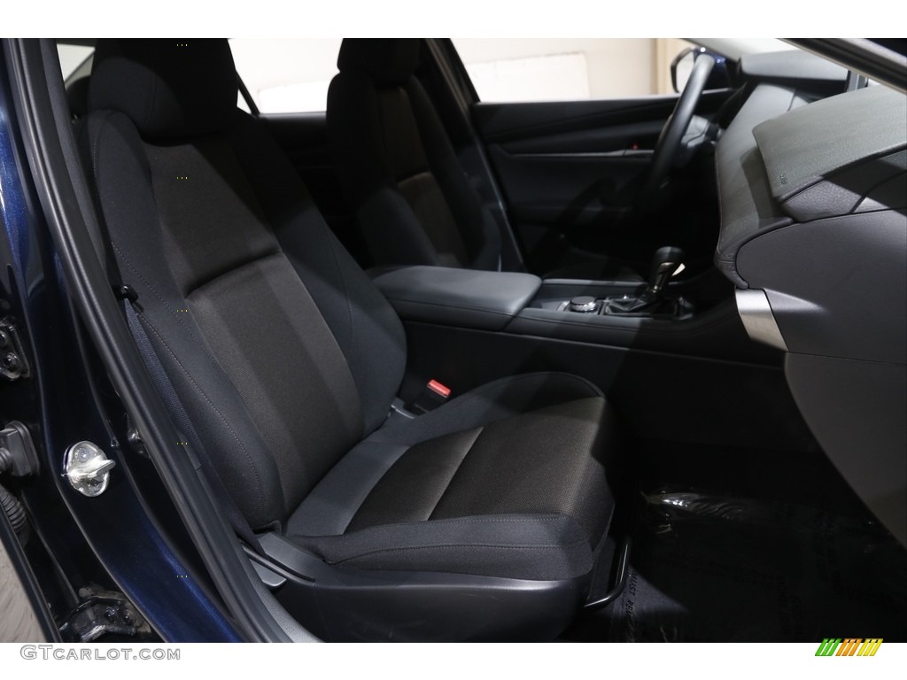 2020 MAZDA3 Sedan - Deep Crystal Blue Mica / Black photo #14