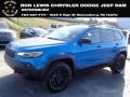 2022 Hydro Blue Pearl Jeep Cherokee Trailhawk 4x4 #145746856