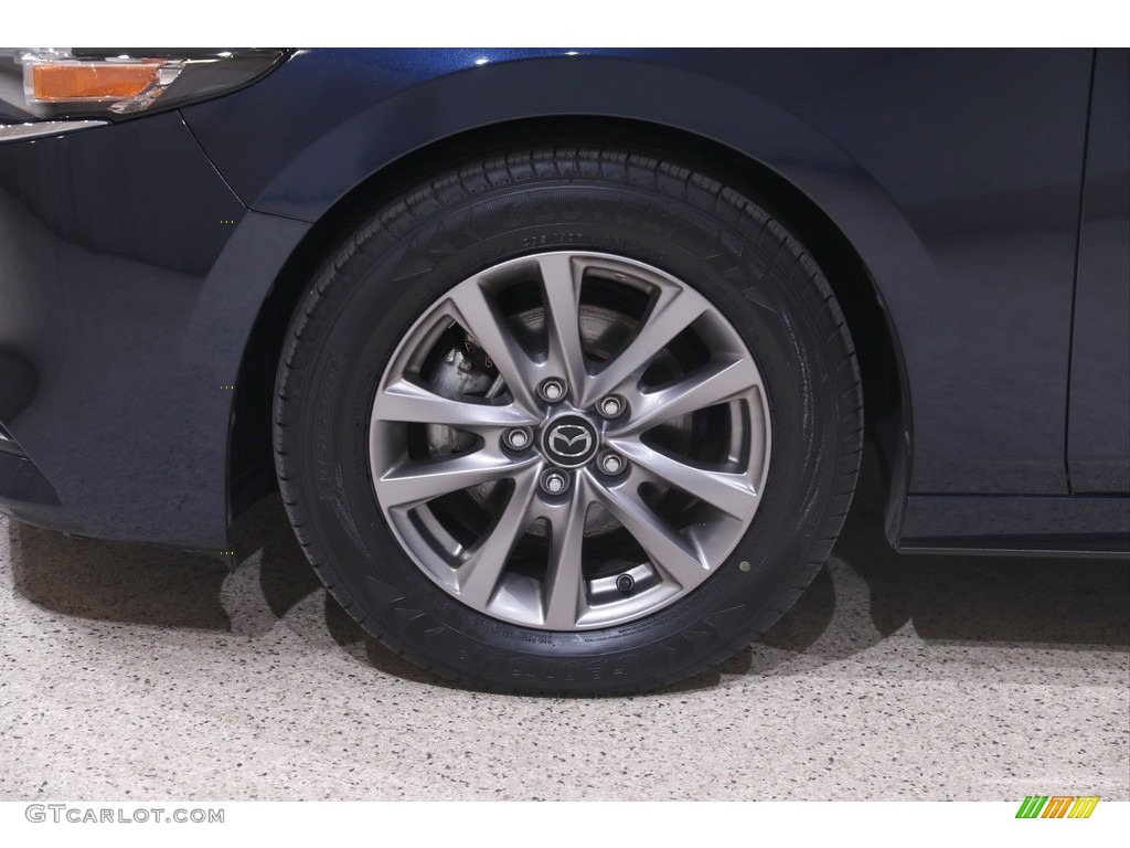 2020 MAZDA3 Sedan - Deep Crystal Blue Mica / Black photo #19