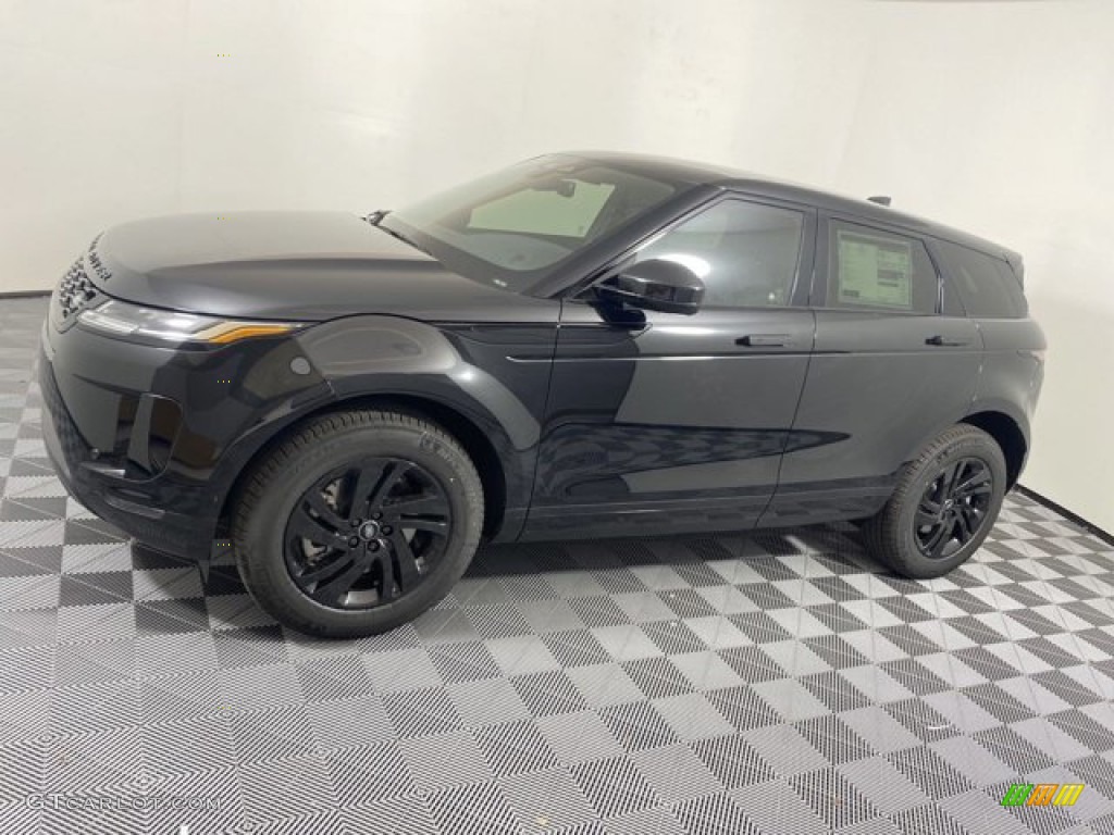 Santorini Black Metallic 2023 Land Rover Range Rover Evoque S Exterior Photo #145750132