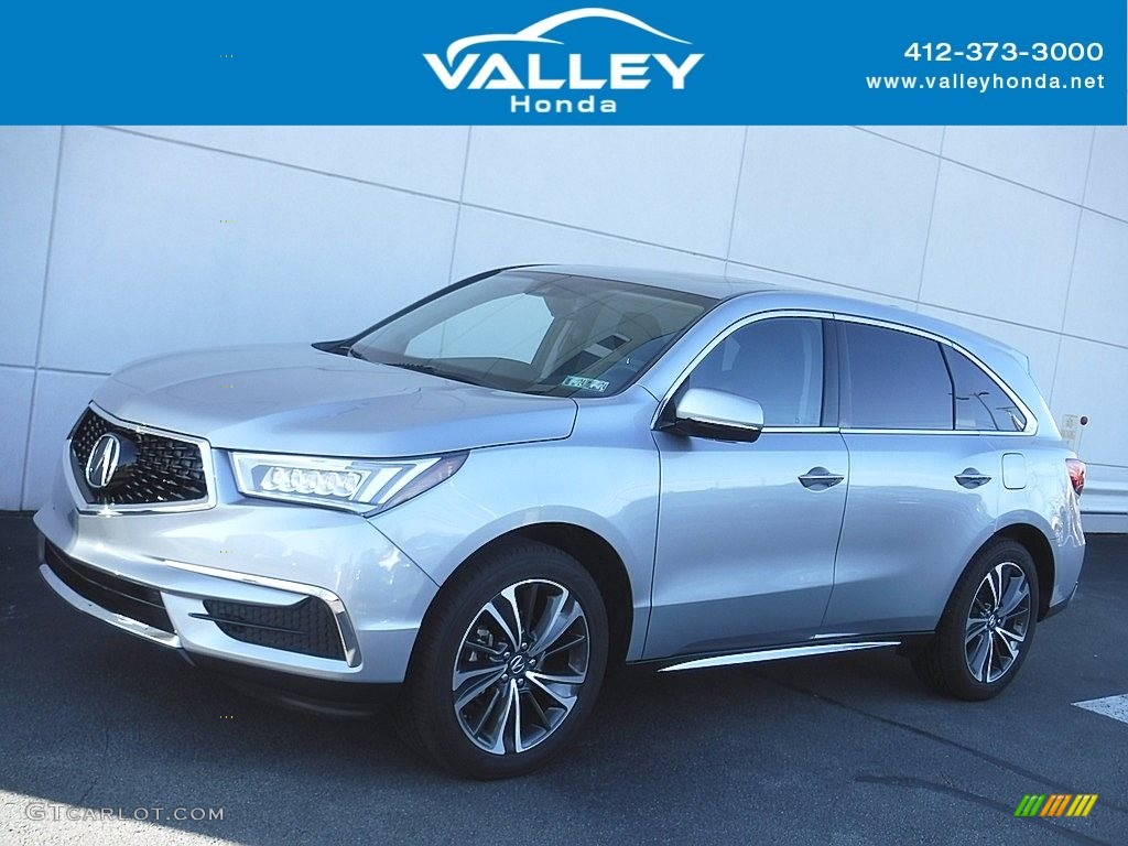 2020 MDX Technology AWD - Lunar Silver Metallic / Ebony photo #1