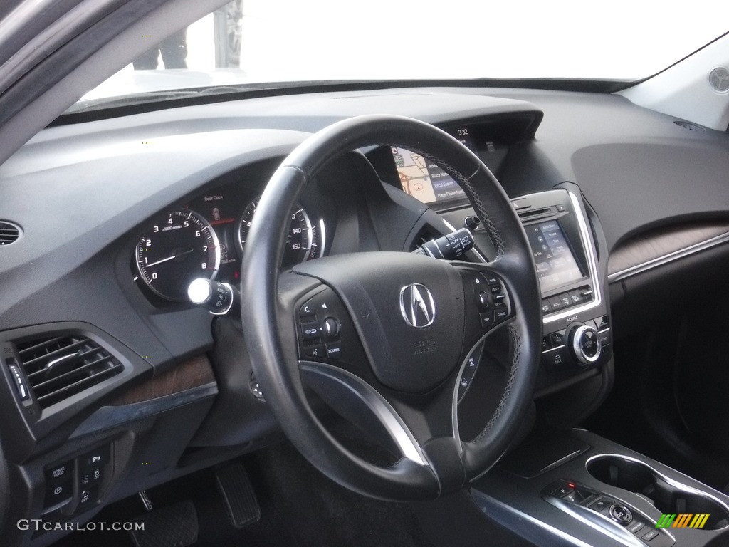 2020 MDX Technology AWD - Lunar Silver Metallic / Ebony photo #13