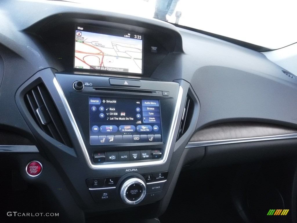 2020 MDX Technology AWD - Lunar Silver Metallic / Ebony photo #20