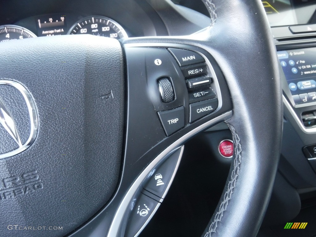 2020 MDX Technology AWD - Lunar Silver Metallic / Ebony photo #28