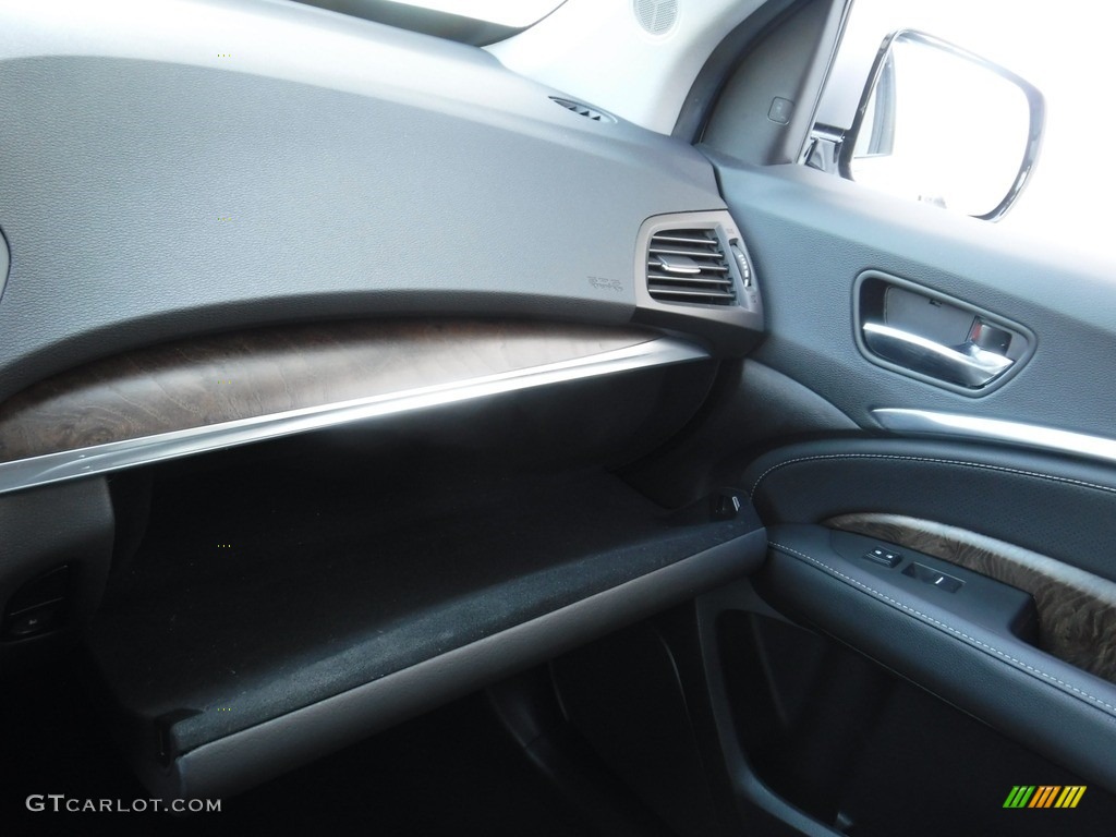 2020 MDX Technology AWD - Lunar Silver Metallic / Ebony photo #29