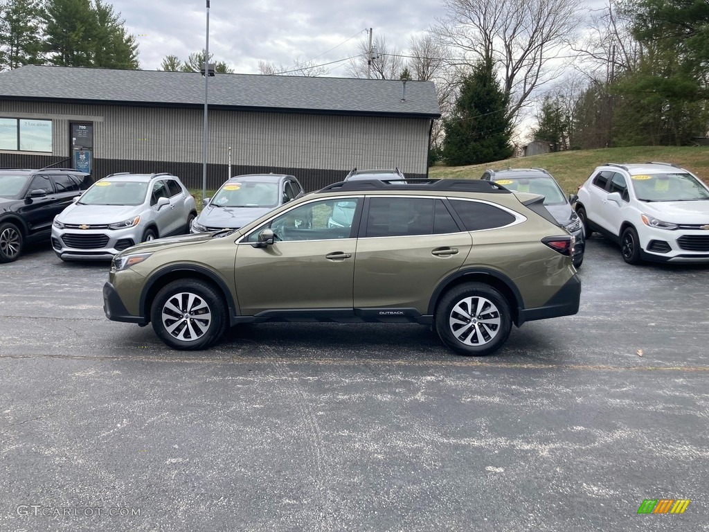Autumn Green Metallic Subaru Outback