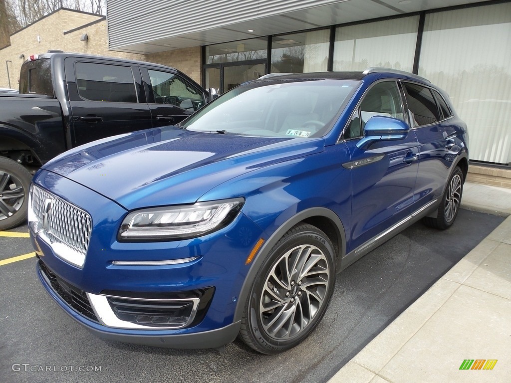 Artisan Blue 2020 Lincoln Nautilus Reserve AWD Exterior Photo #145752406
