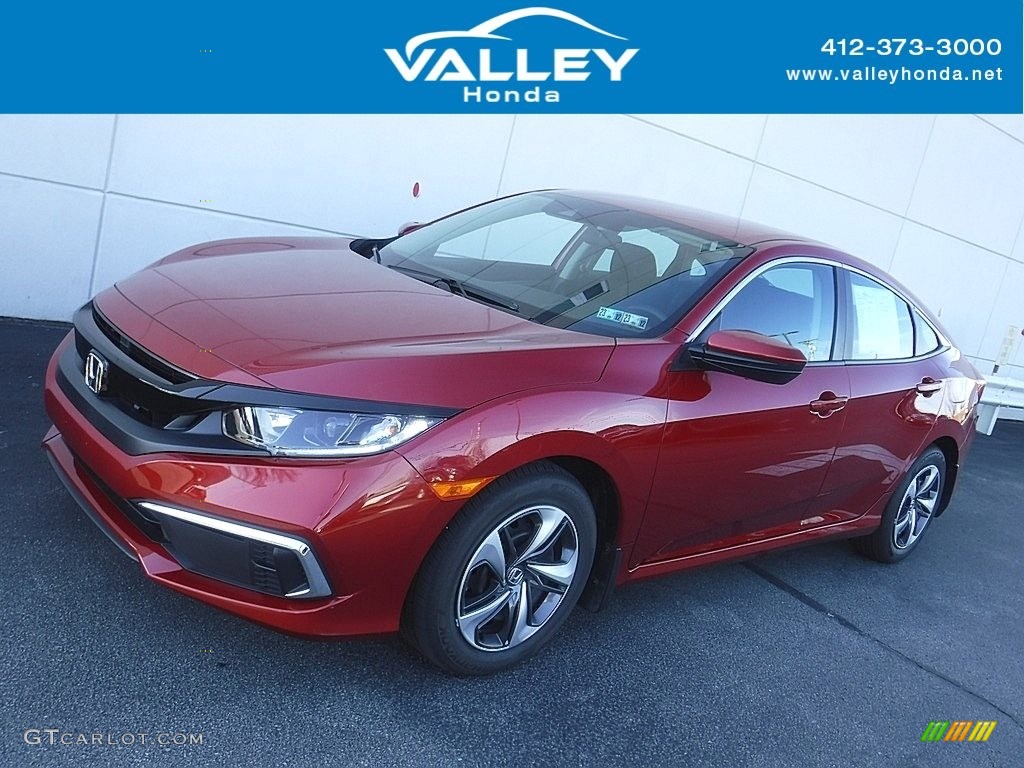 Molten Lava Pearl Honda Civic
