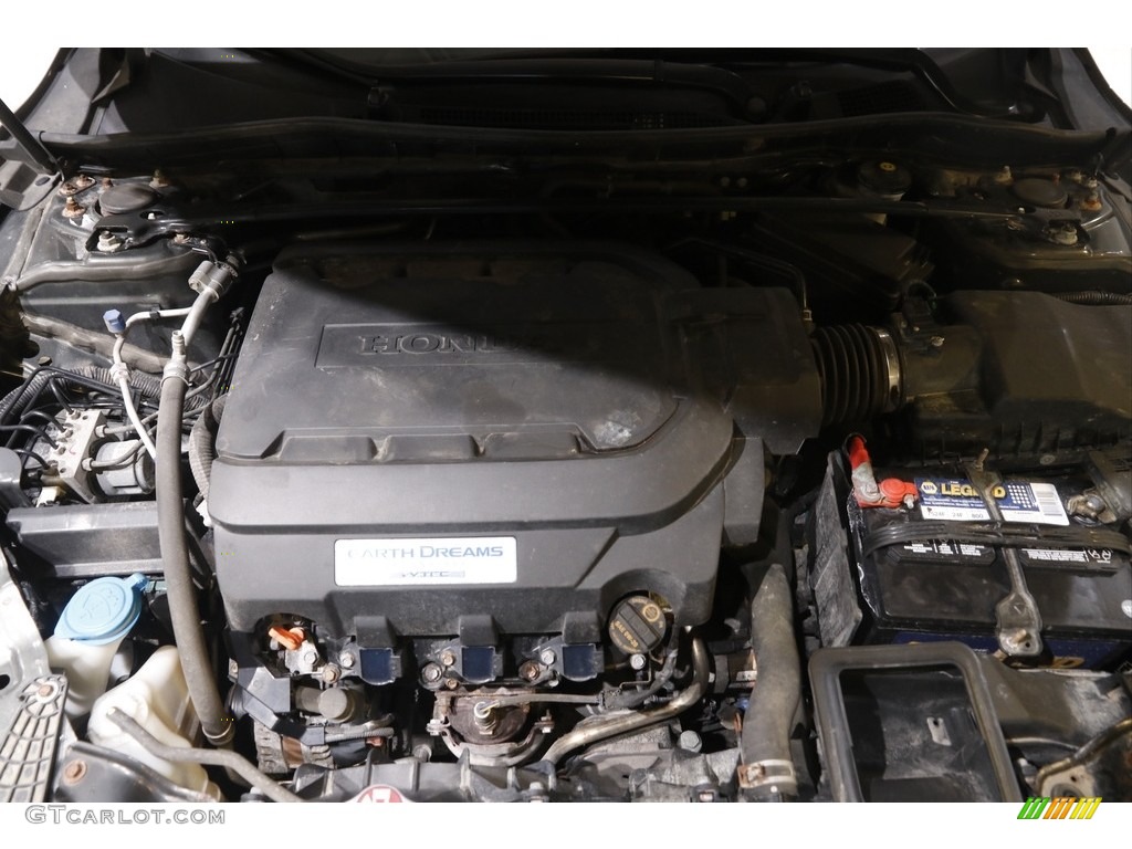 2014 Accord EX-L V6 Sedan - Hematite Metallic / Black photo #20
