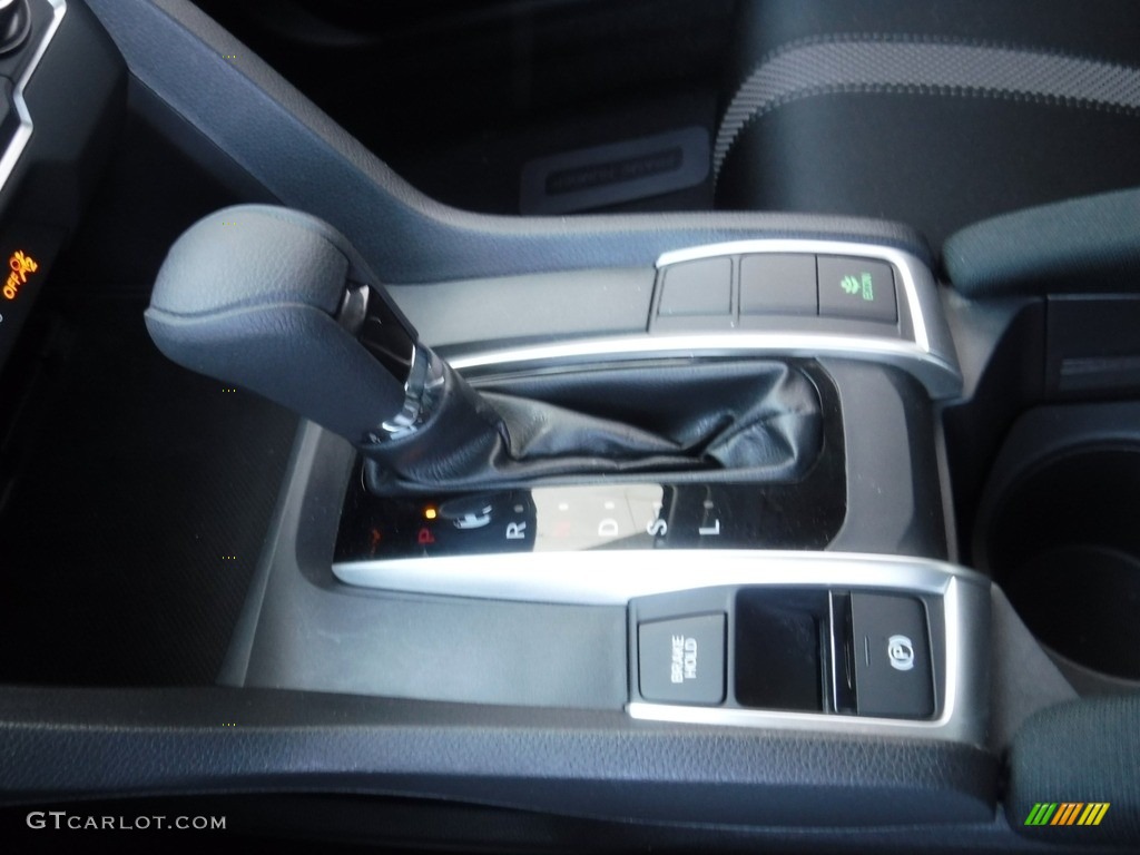 2020 Civic LX Sedan - Molten Lava Pearl / Black photo #13
