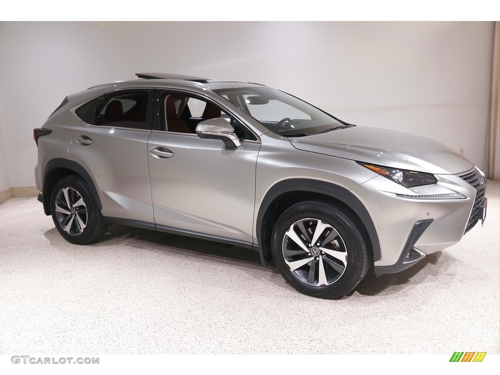 2020 NX 300 AWD - Atomic Silver / Rioja Red photo #1