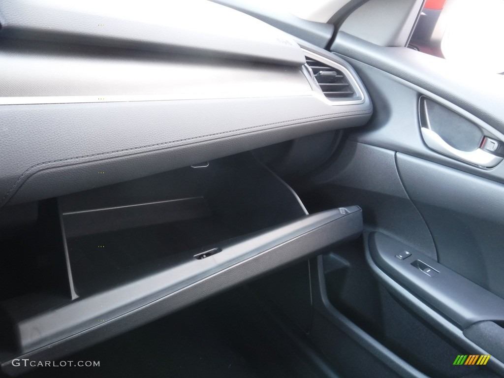 2020 Civic LX Sedan - Molten Lava Pearl / Black photo #20