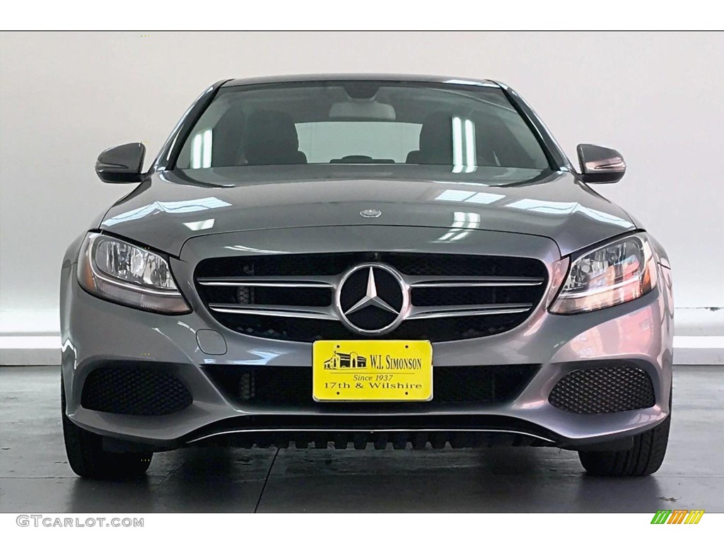 2016 C 300 Sedan - Palladium Silver Metallic / Black photo #2
