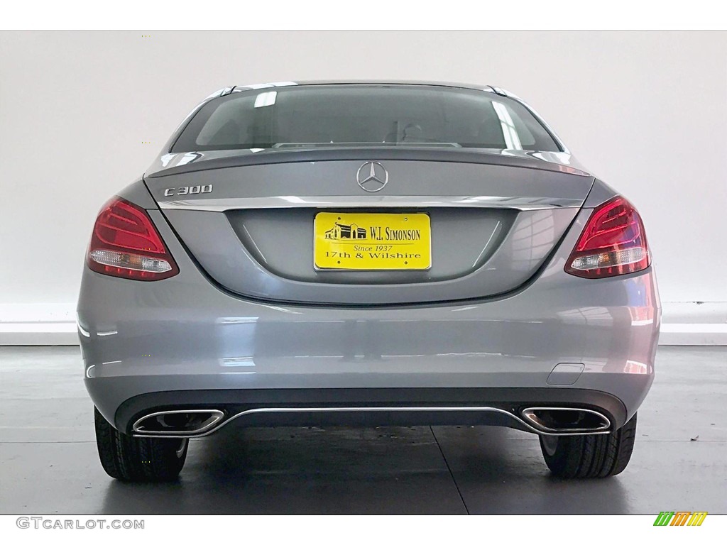 2016 C 300 Sedan - Palladium Silver Metallic / Black photo #3