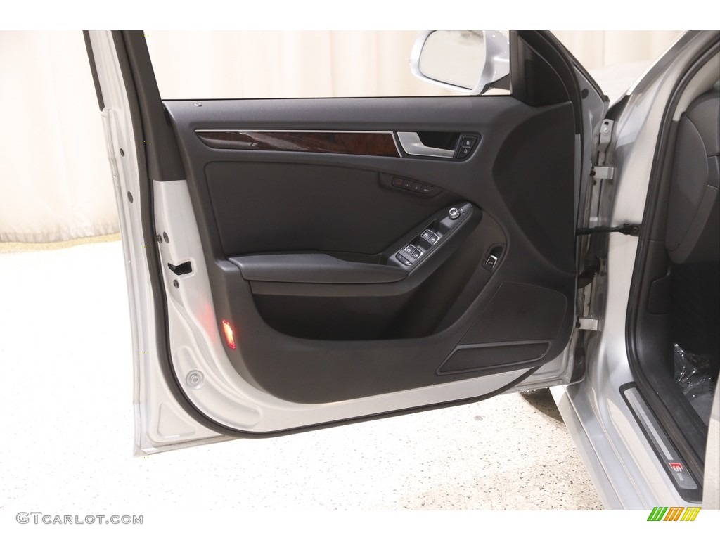 2014 A4 2.0T quattro Sedan - Ice Silver Metallic / Black photo #4