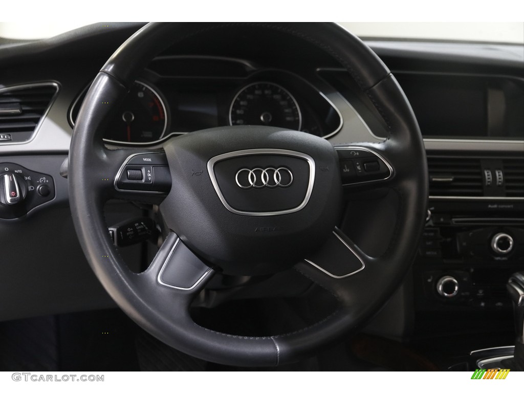 2014 A4 2.0T quattro Sedan - Ice Silver Metallic / Black photo #7