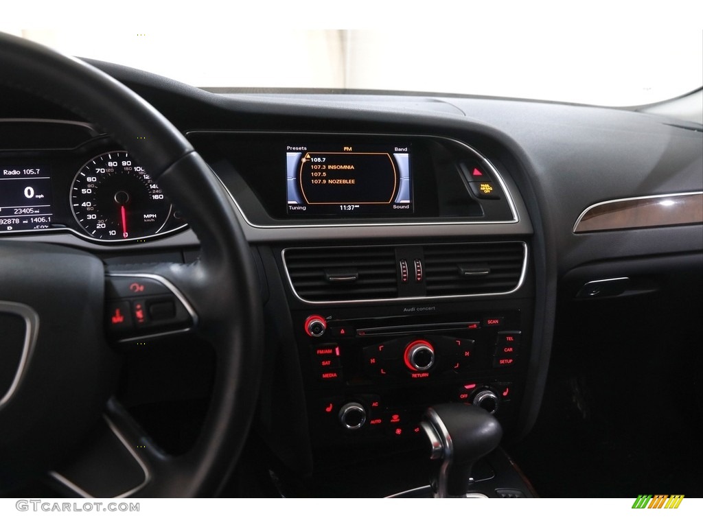 2014 A4 2.0T quattro Sedan - Ice Silver Metallic / Black photo #9