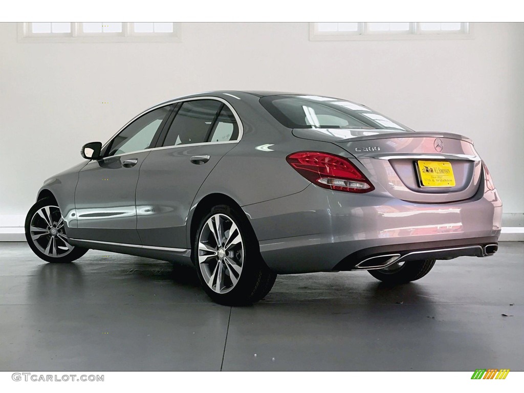 2016 C 300 Sedan - Palladium Silver Metallic / Black photo #8