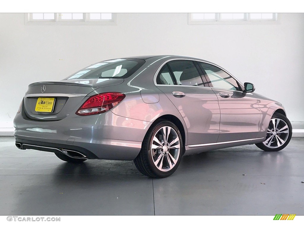 2016 C 300 Sedan - Palladium Silver Metallic / Black photo #13