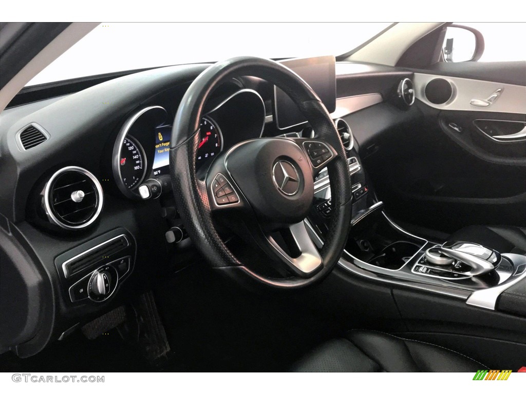 2016 C 300 Sedan - Palladium Silver Metallic / Black photo #19