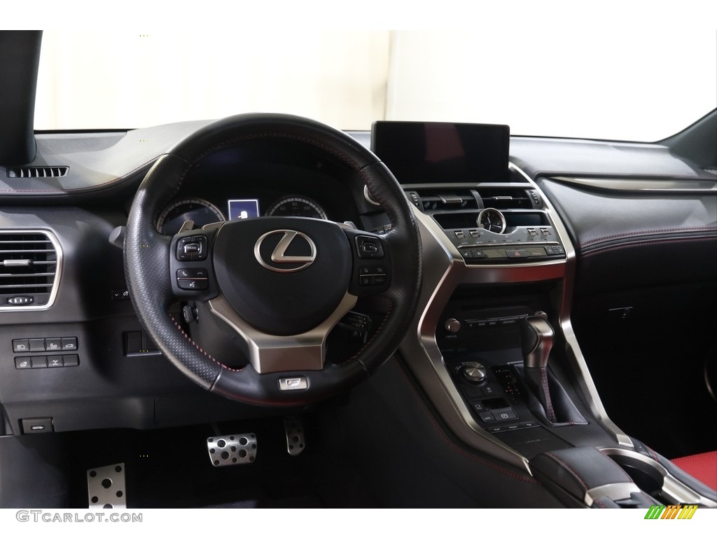 2019 NX 300 F Sport AWD - Caviar / Red photo #6