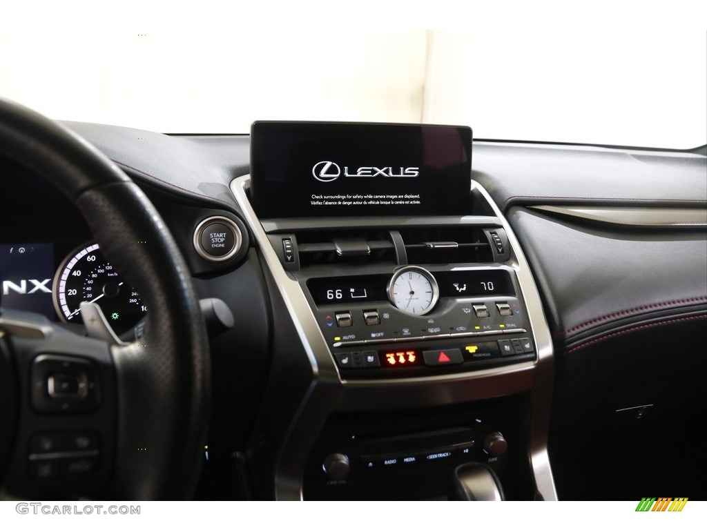 2019 NX 300 F Sport AWD - Caviar / Red photo #9