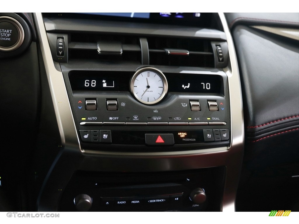 2019 NX 300 F Sport AWD - Caviar / Red photo #15